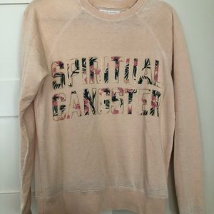 Spiritual Gangset Palm Leaf Sweatshirt